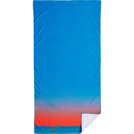 Wingo Outdoors Microfiber Full Towel - 30x60” in Tropical Sunset