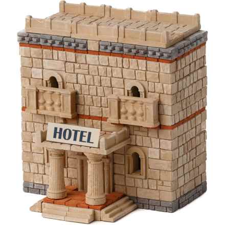 Wise Elk Mini Bricks Hotel Constructor Set - 450-Piece in Multi