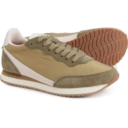 WODEN® Jansen Runner Sneakers - Suede (For Men) in Khaki
