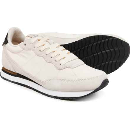 WODEN® Jansen Runner Sneakers - Suede (For Men) in Off White