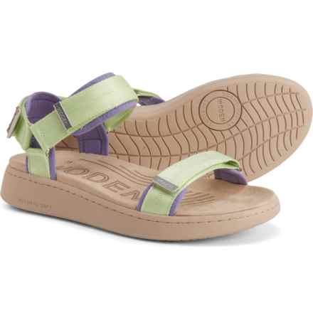 WODEN® Line Sandals (For Women) in Mojito/Orchid