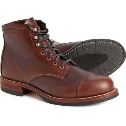 Wolverine 1000 Mile Cap-Toe Classic Boots - Leather, Factory 2nds (For Men) in Brown