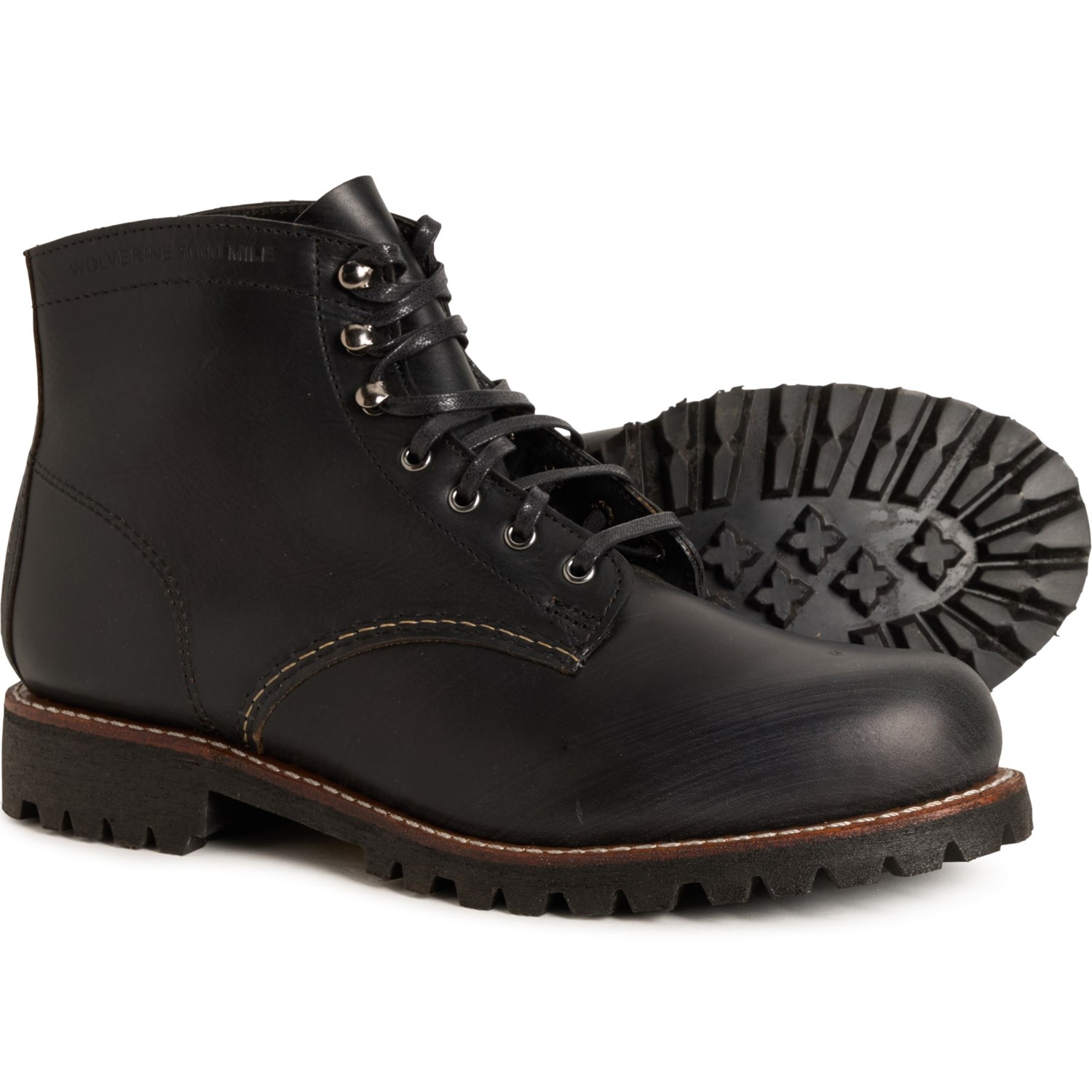 Wolverine 1000 Mile Thick-Tread Sole Boots (For Men) - Save 47%