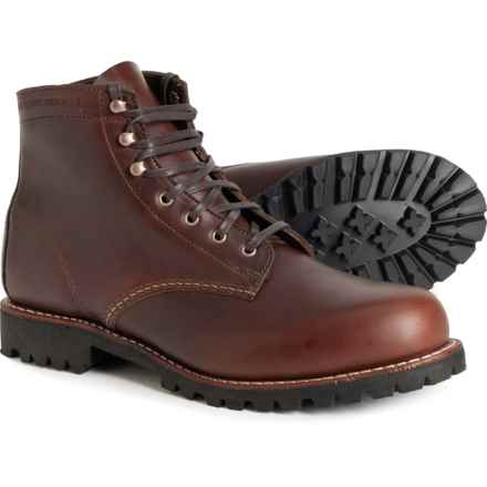 Wolverine 1000 Mile Vibram® Grip Sole Boots - Leather, Factory 2nds (For Men) in Brown