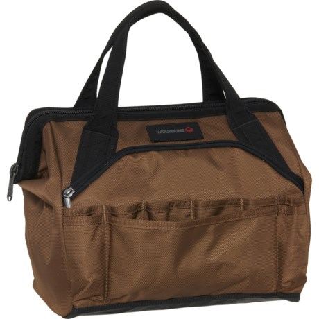 Wolverine 29-Pocket 19 L Tool Bag - 15”, Chestnut in Chestnut