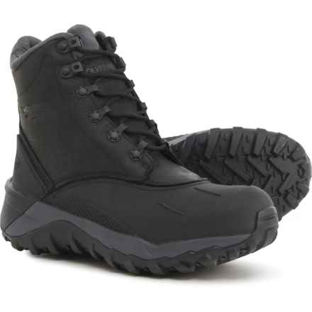 Wolverine Frost Snow Boots - Waterproof, Insulated, Leather (For Men) in Black