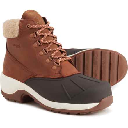 Wolverine Frost Winter Boots - Waterproof, Insulated, Leather (For Women) in Cognac