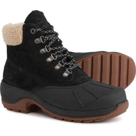 Wolverine Frost Winter Boots - Waterproof, Insulated, Suede (For Women) in Black Suede