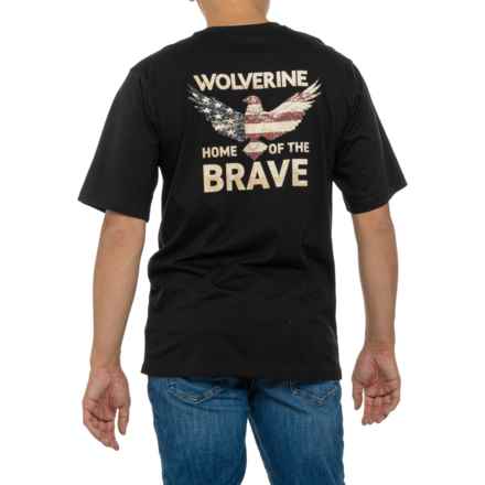 Wolverine Graphic T-Shirt - Short Sleeve in Black Brave