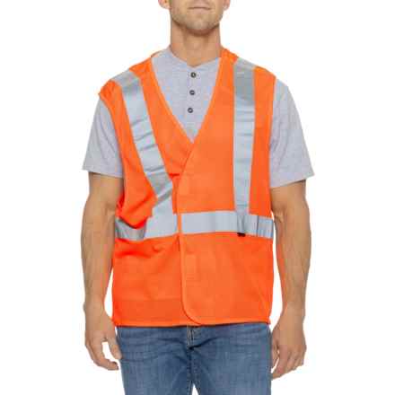 Wolverine Hi-Vis Packable Safety Vest in Hi Vis Orange