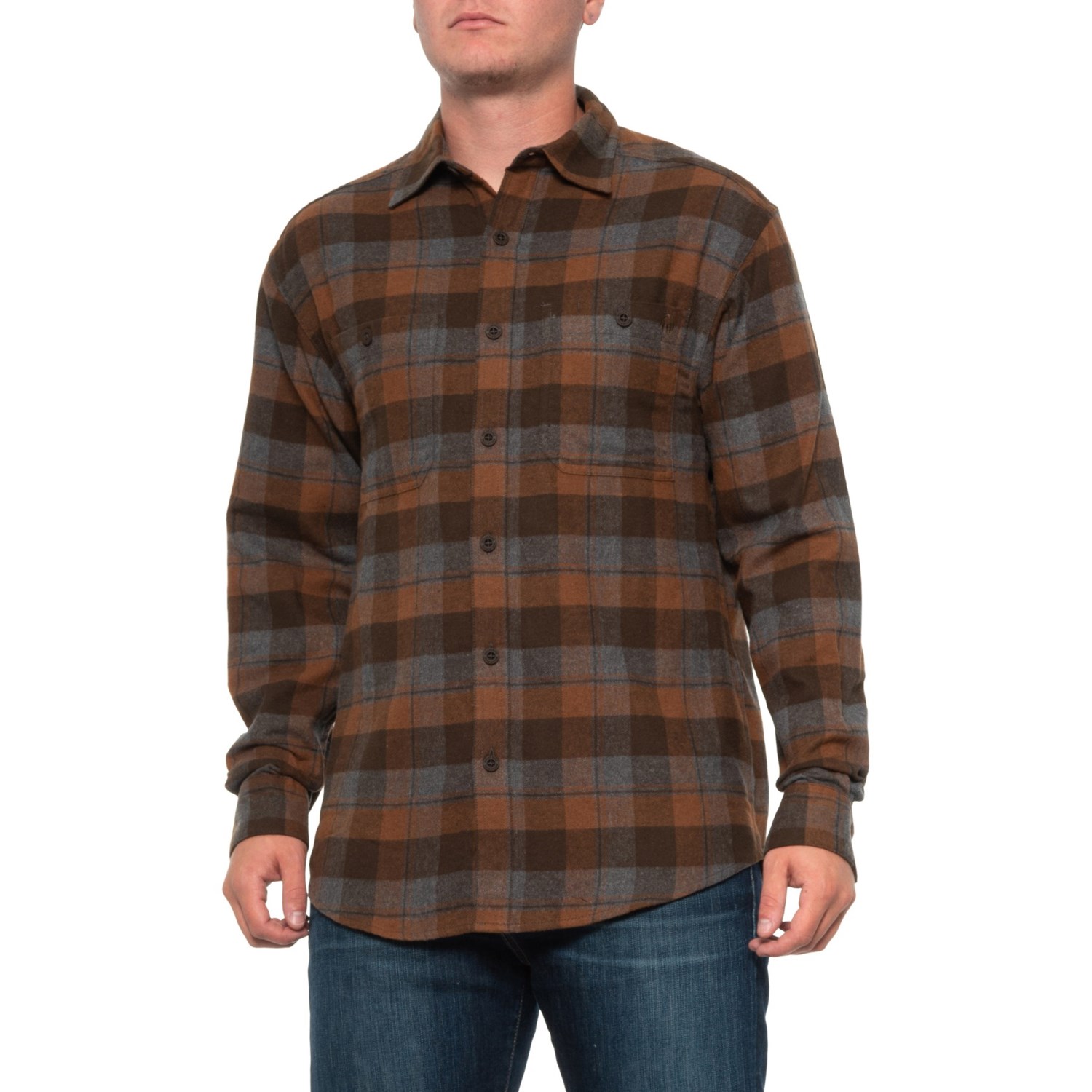 Wolverine Legend Brushed Flannel Shirt (For Men) - Save 37%