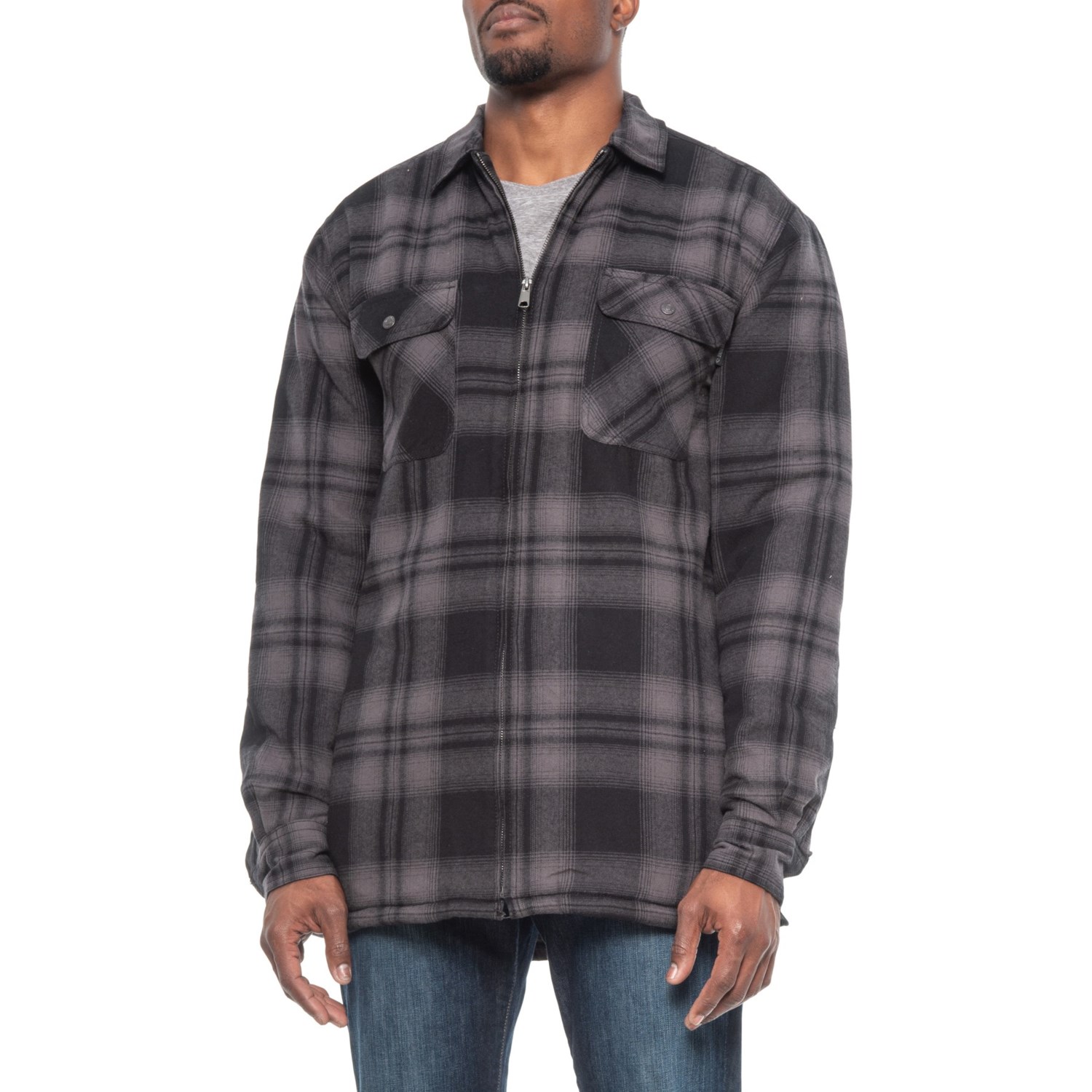 big and tall shirt jacket