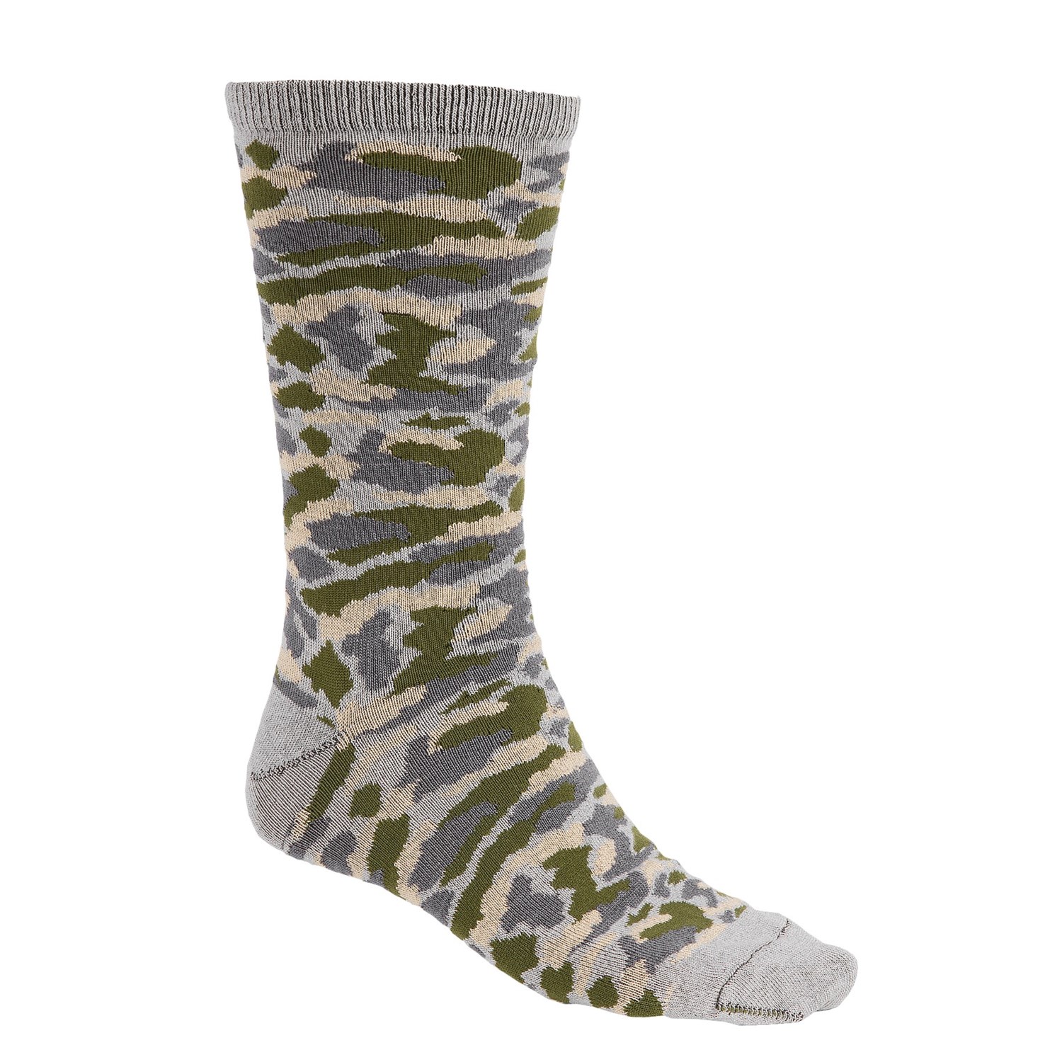 Wolverine Modern Camo Socks - Crew (For Men) in Grey