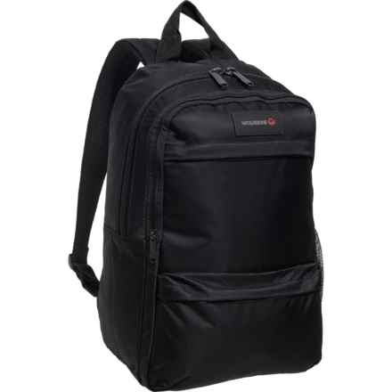 Wolverine Slimline 27 L Laptop Backpack - Black in Black