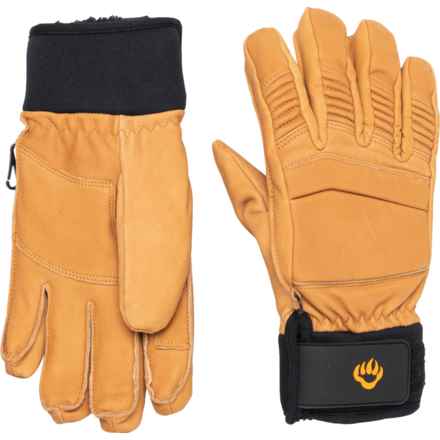 Wolverine Trapper Cowhide Ski Gloves - Insulated, Leather (For Men) in Cork