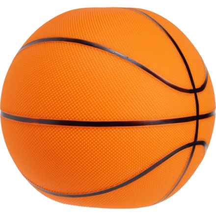 WONDERLIT Throwback Slam Dunk Basketball LED Wireless Speaker in Orange