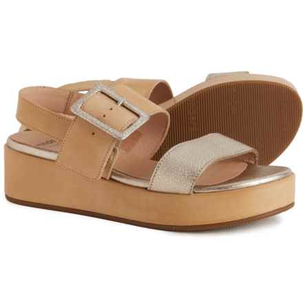 Wonders Made in Spain C-3704 Sandals - Leather (For Women) in Platino