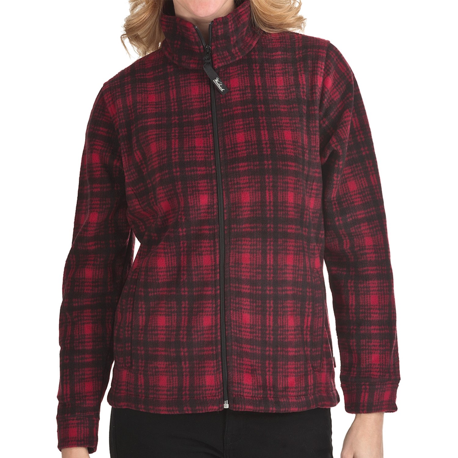 Woolrich Andes Plaid Fleece Jacket - UPF 40+ (For Women)