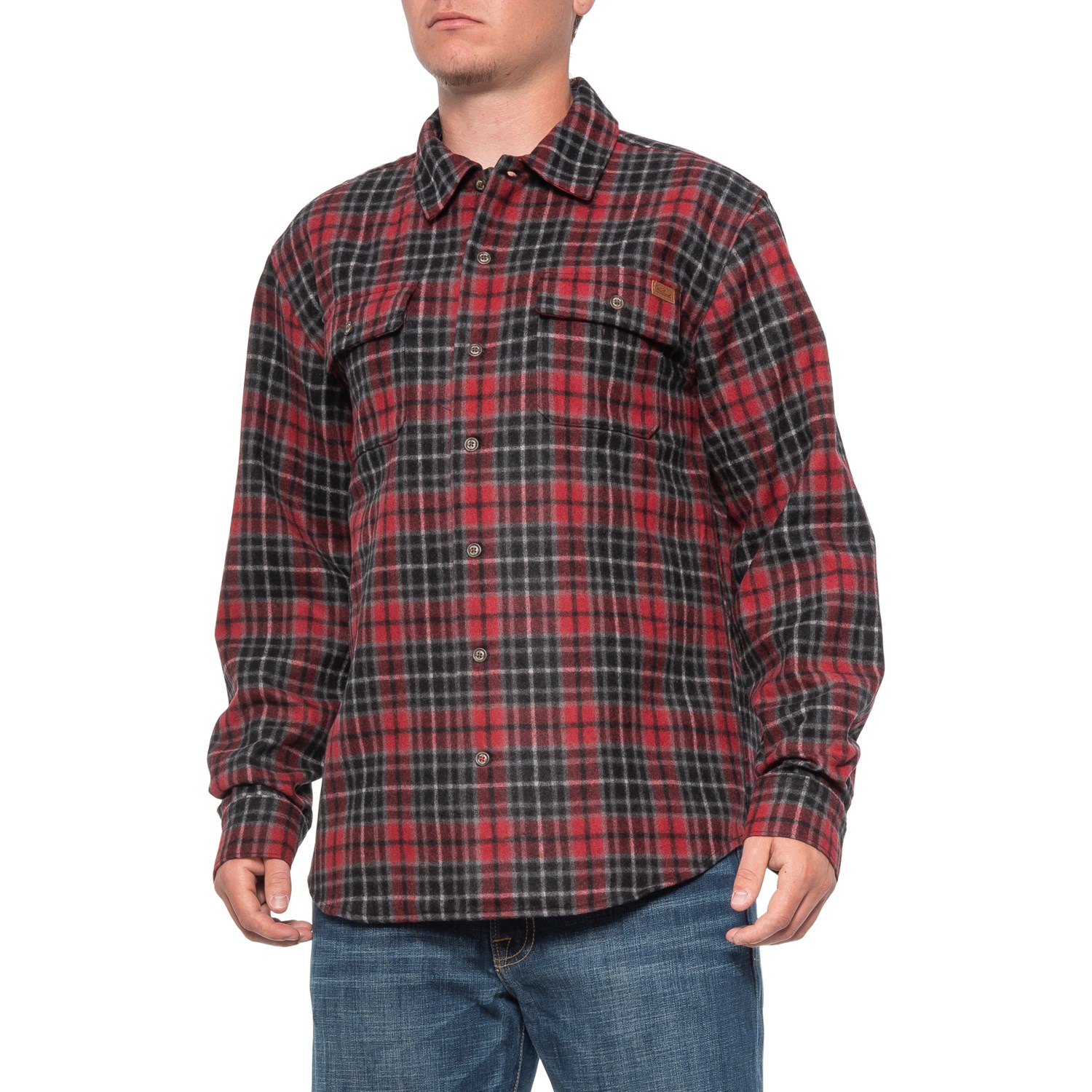Woolrich Bering Plaid Wool Shirt (For Men)