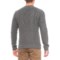 323TU_2 Woolrich Cable V-Neck Sweater - Lambswool Blend (For (Men)