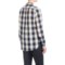 205HF_2 Woolrich Chambray Stag Buffalo Check Shirt - Snap Front, Long Sleeve (For Women)