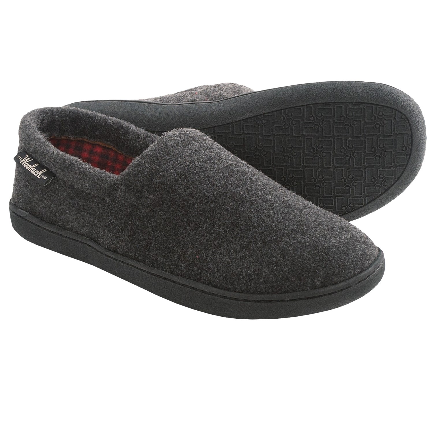 Woolrich Chatham Run Fleece Slippers (For Men)