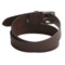 8757D_2 Woolrich Crag Leather Belt (For Men)