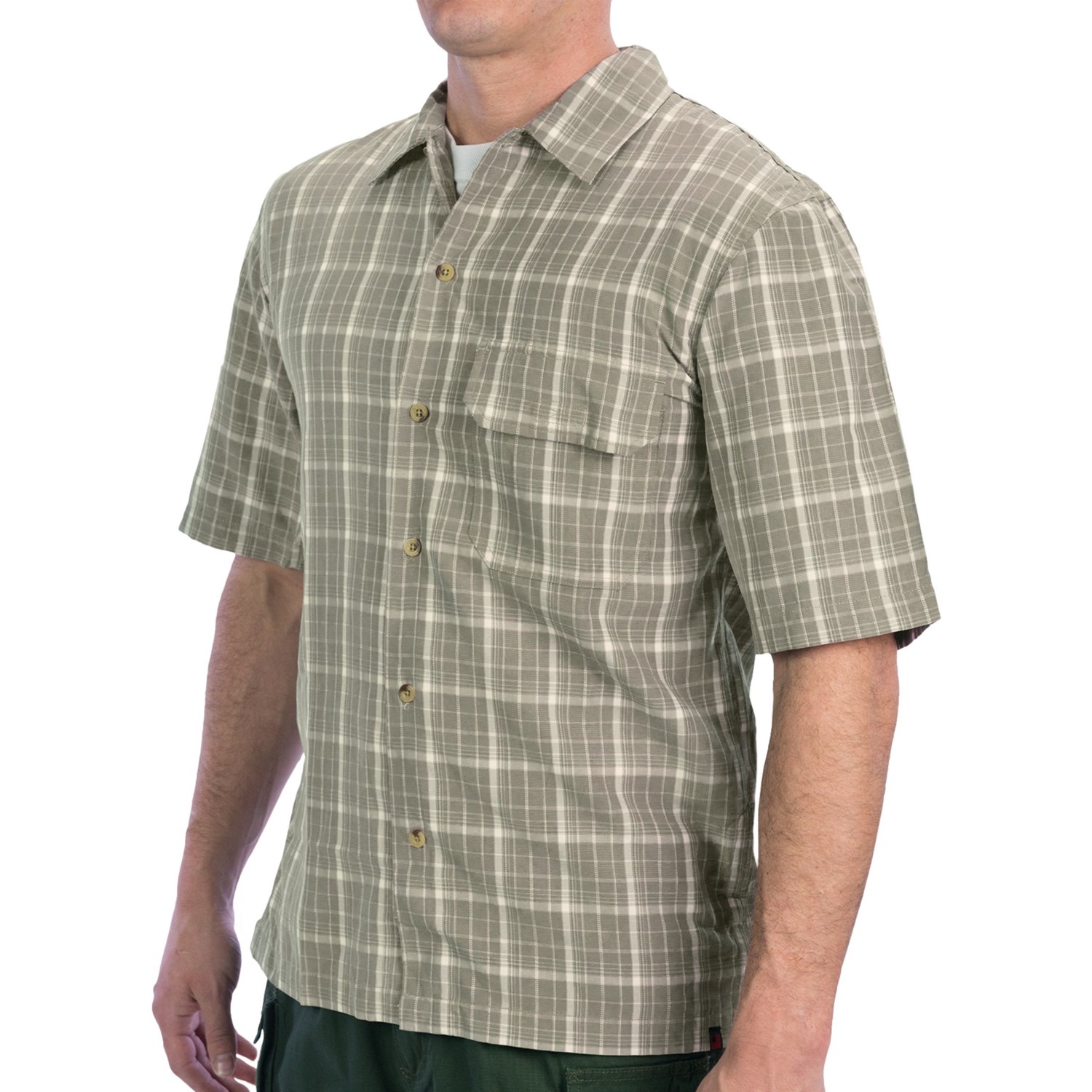 Woolrich Elite Discreet Carry Button-Up Shirt - UPF 30+, Short Sleeve ...