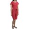 8125V_3 Woolrich Lakeside Knit Dress - Cotton Jersey, Short Sleeve (For Women)
