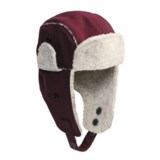 Woolrich Melton Wool Aviator Hat (For Men and Women)