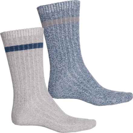 Woolrich Merino Ragg Wool Boot Socks - 2-Pack, Crew (For Men) in Taupe