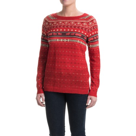 Woolrich Mohair Fair Isle II Sweater (For Women)