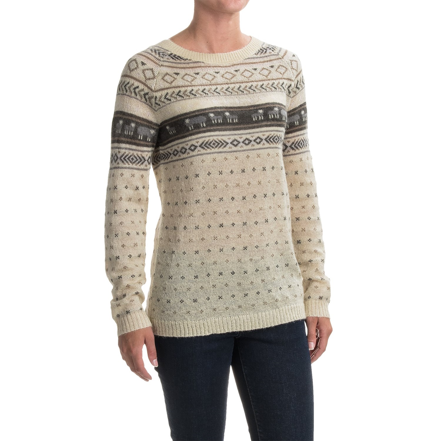 Woolrich Mohair Fair Isle II Sweater (For Women)