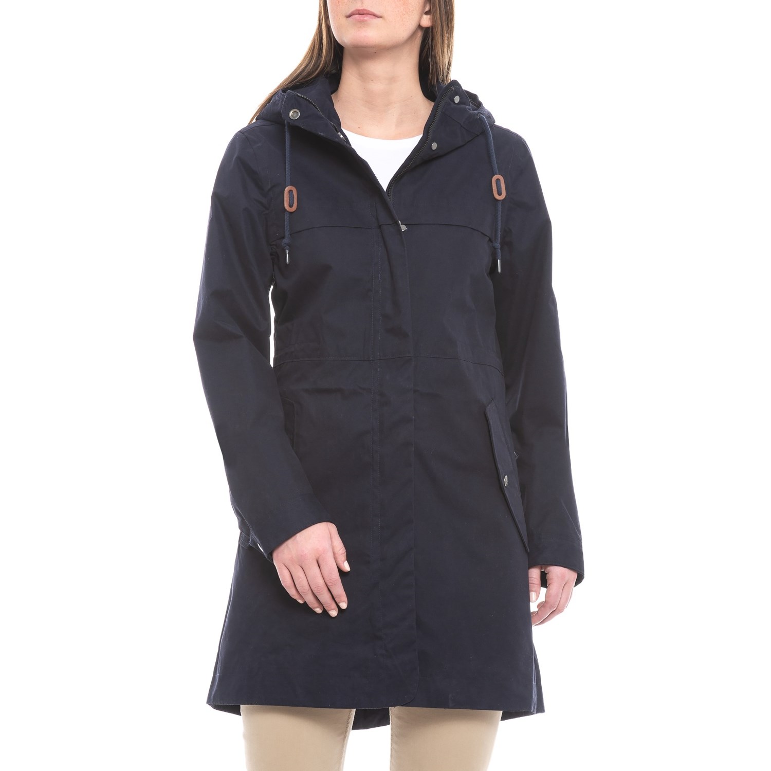 Woolrich Navy Eco Rich Crestview L Jacket For Women