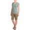 6298J_3 Woolrich Norrine T-Shirt - Short Sleeve (For Women)