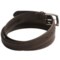 8757F_2 Woolrich Richmond Leather Belt (For Men)