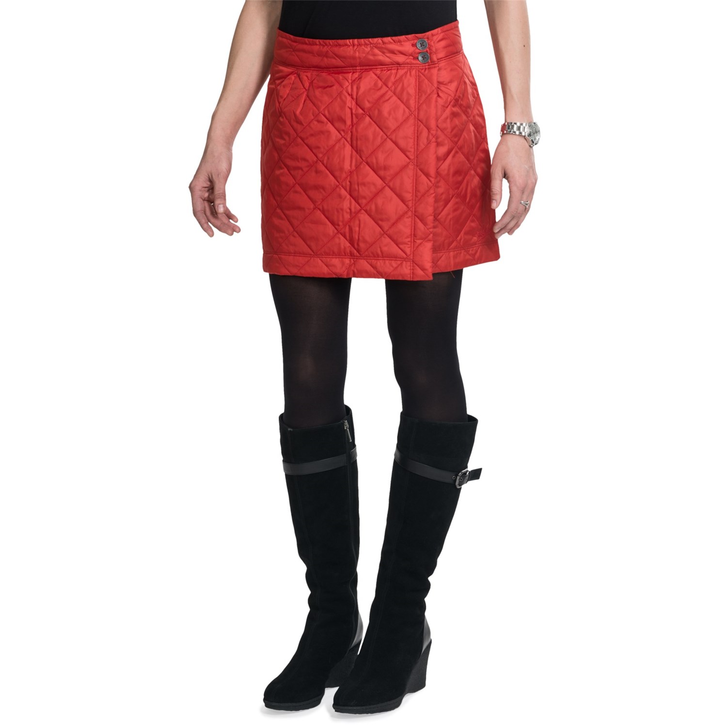 Woolrich Snowshoes Quilted Wrap Skirt (For Women) 6931M