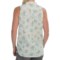 9595T_2 Woolrich Somerset Printed Shirt - Sleeveless (For Women)