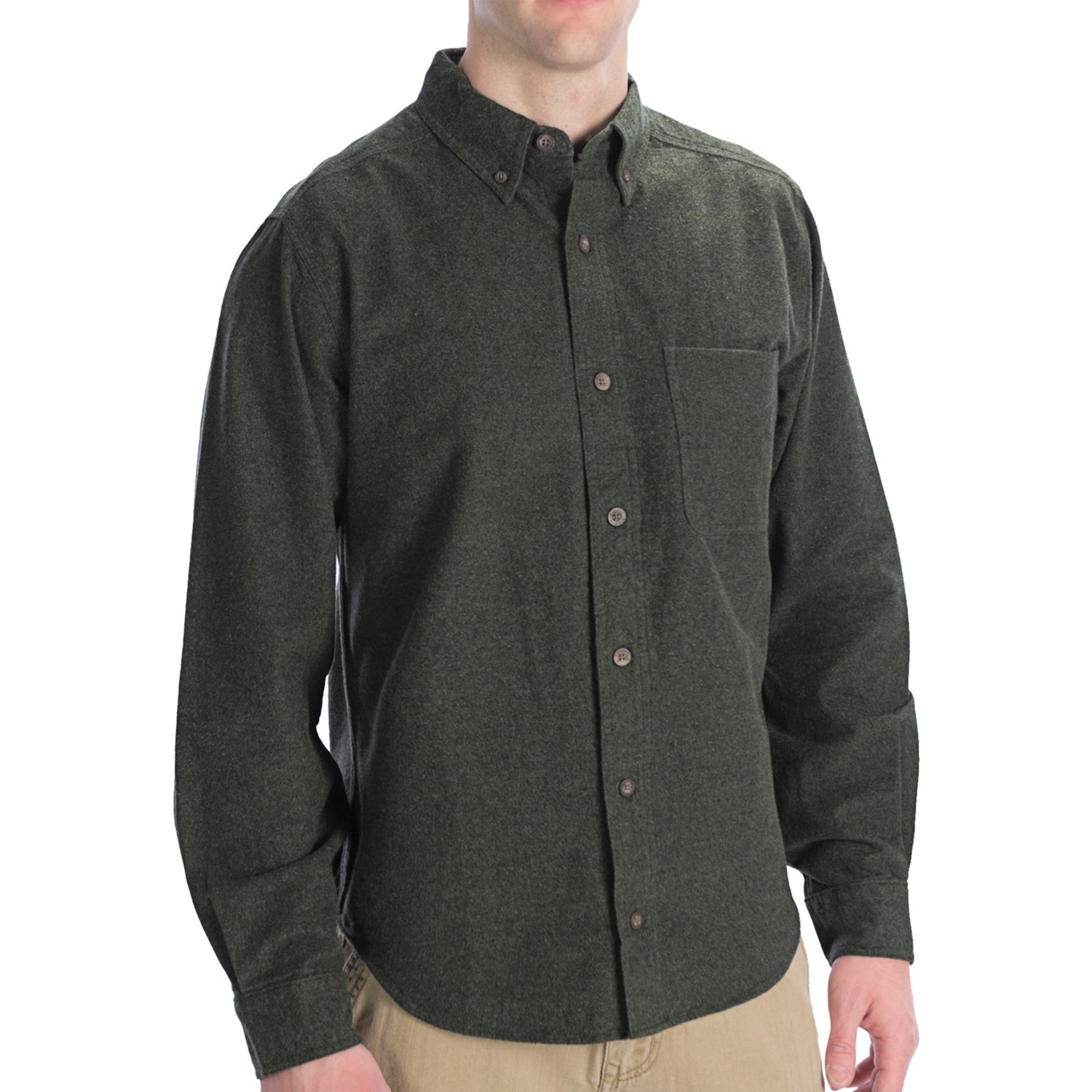 Woolrich Sportsman Chamois Shirt - Long Sleeve (For Men)