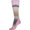 4UYMH_2 Woolrich Striped Ski Socks - Merino Wool, Mid Calf (For Women)