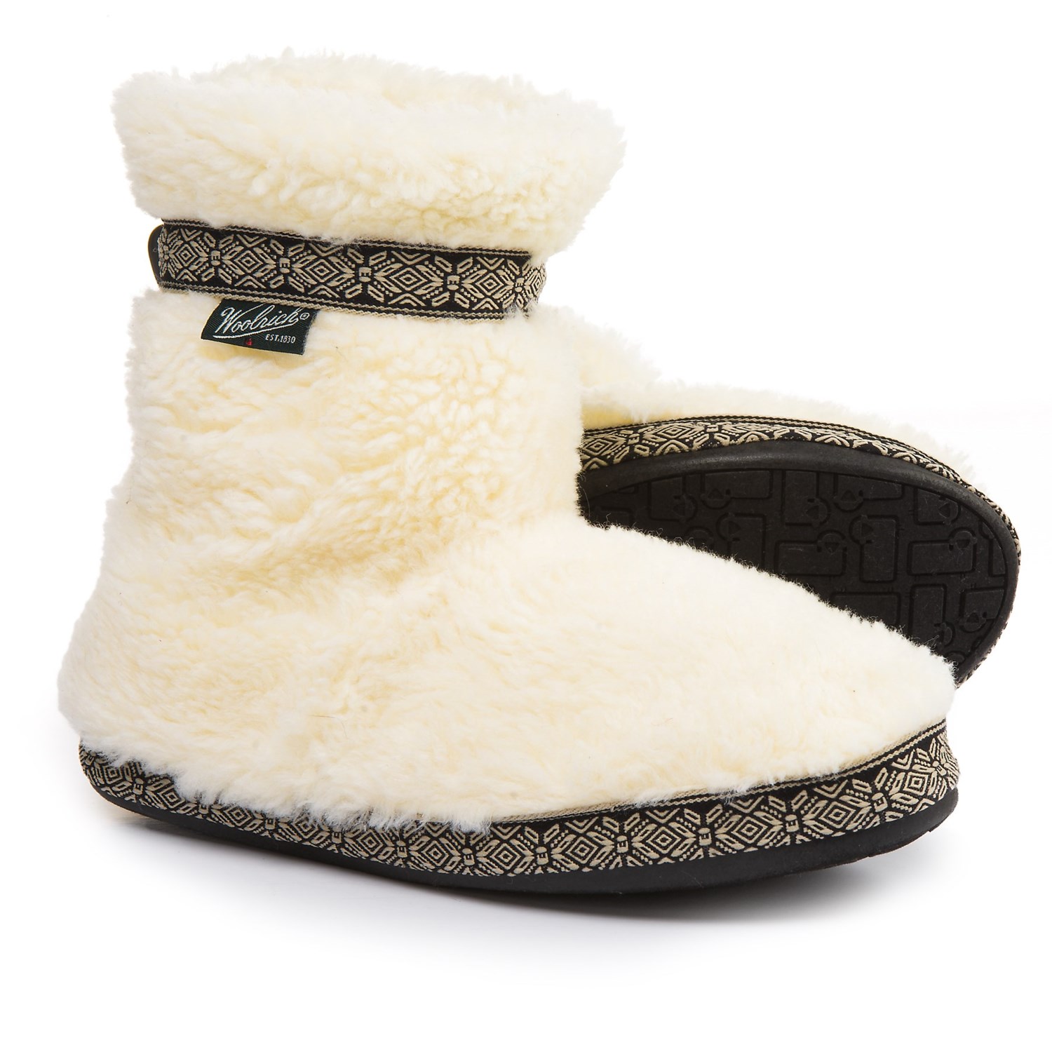 Woolrich Whitecap Fleece Slippers (For Women)