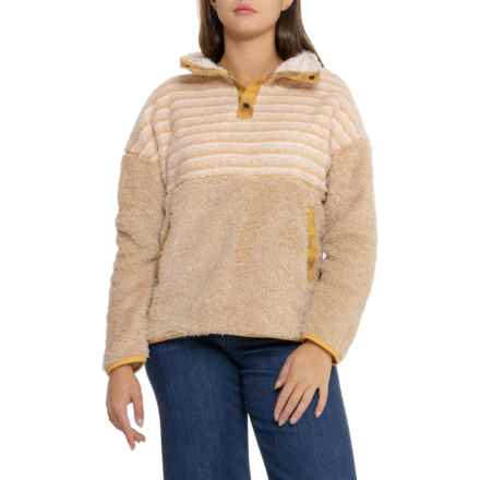 Wooly Bully Angelic Shirt - Snap Neck, Long Sleeve in Natural