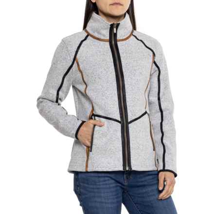 Wooly Bully Bonfire Jacket in White