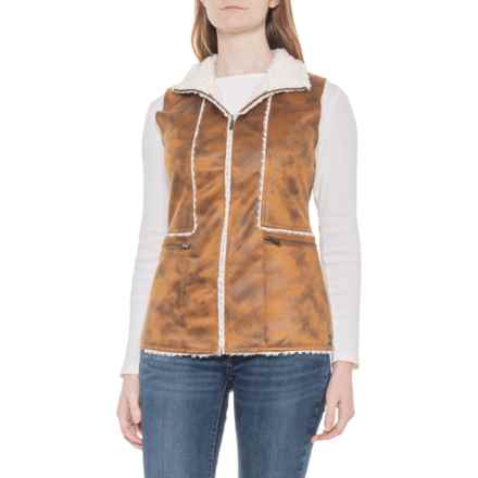 Wooly Bully Route 66 Vest in Whiskey