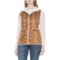 Wooly Bully Route 66 Vest in Whiskey