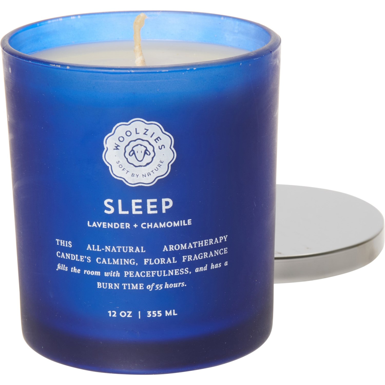 Woolzies 12 oz. Sleep Lavender and Chamomile Soy Candle Save 33