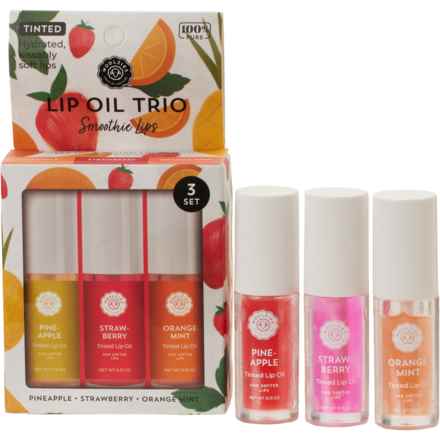 Woolzies Smoothie Lips Lip Oil Trio in Multi