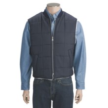 Work King Nylon Vest - Sherpa Lined (For Men) in Navy - Closeouts