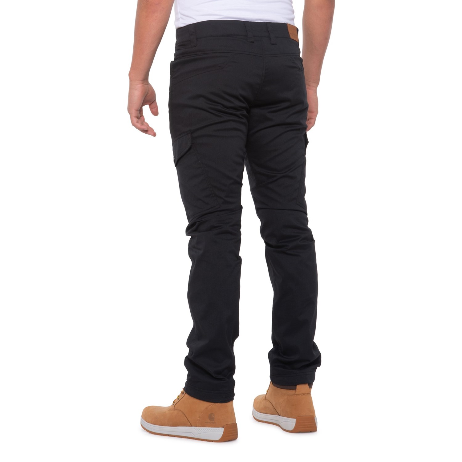mens fleece lined cargo trousers