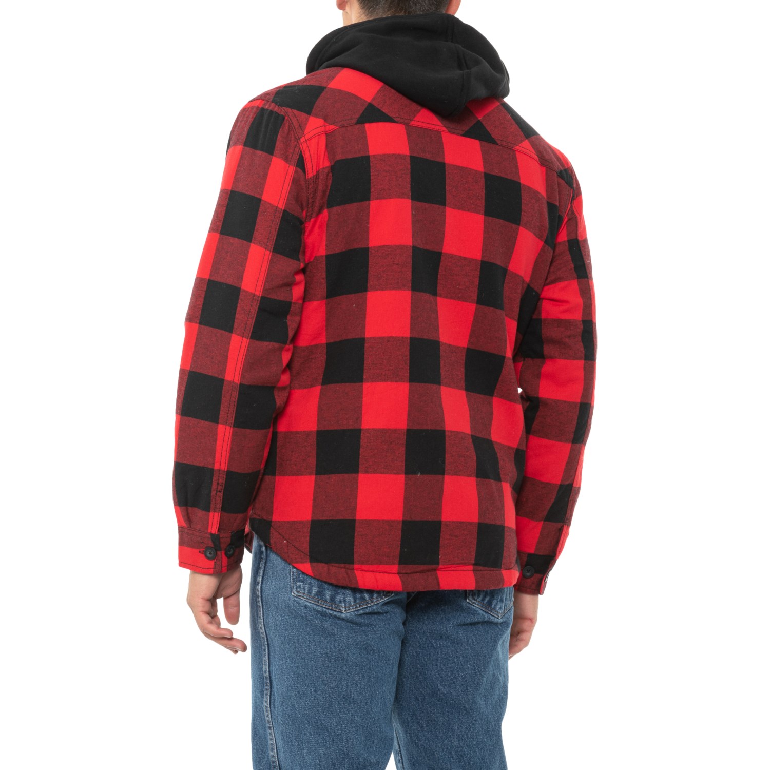 red flannel lined jacket